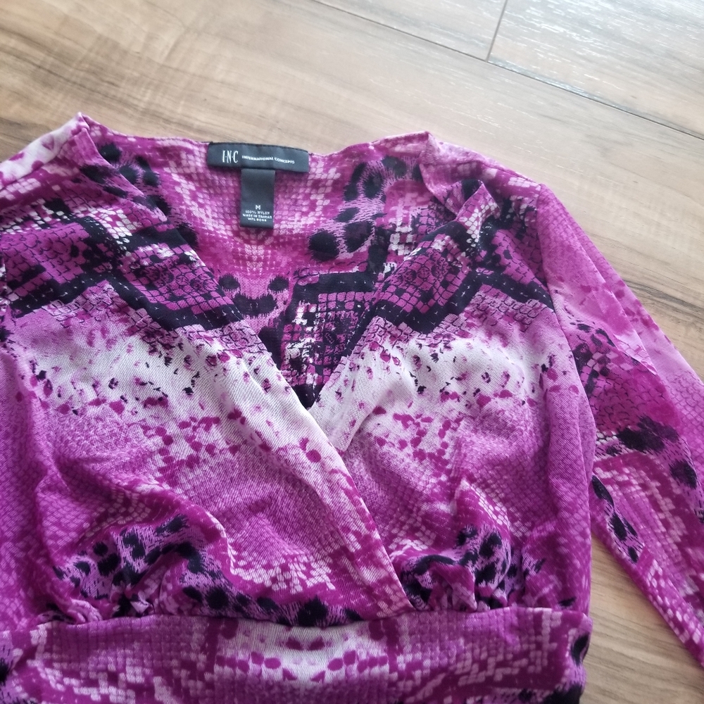 INC women's blouse size m - Picture 4 of 6